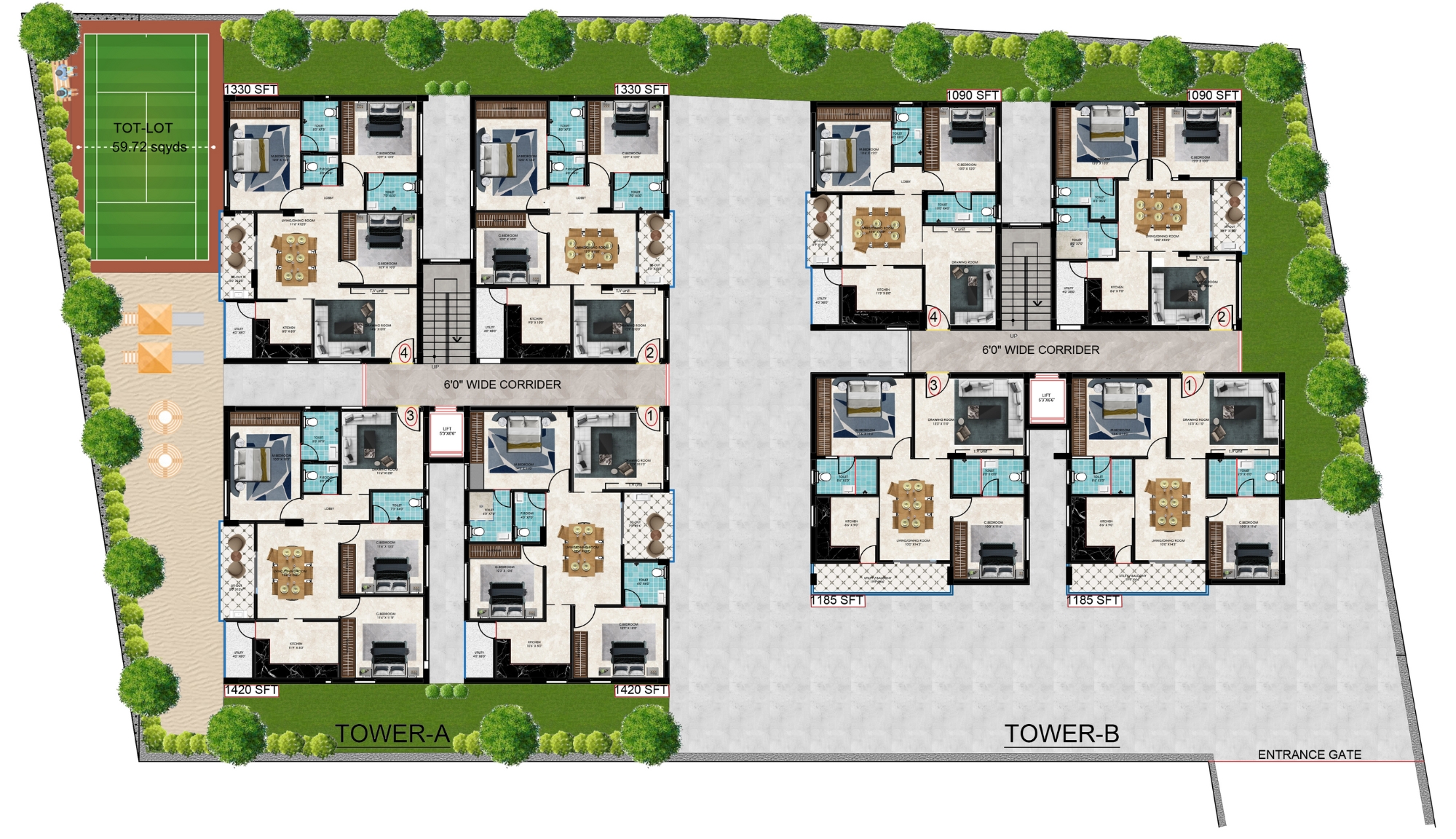 Master Plan Layout